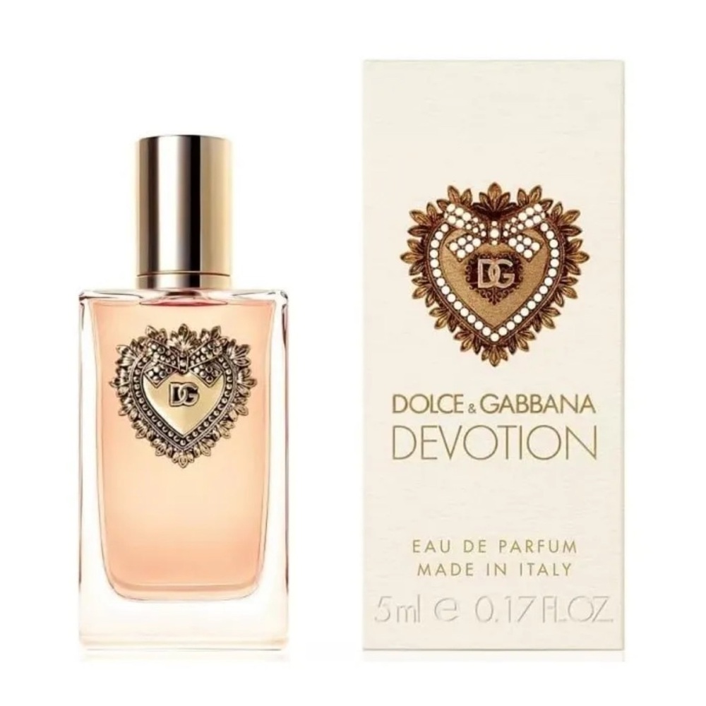 Dolce & Gabbana Devotion Eau de Parfum, Mini, Travel Size, 5ml, New in Box